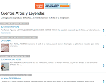 Tablet Screenshot of cuentosmitosyleyendas.com